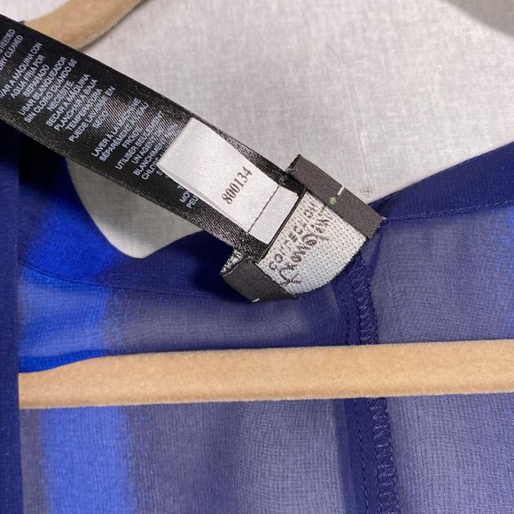 Travelers Collection by Chico's Sheer Blue Kimono - Picture 7 of 9